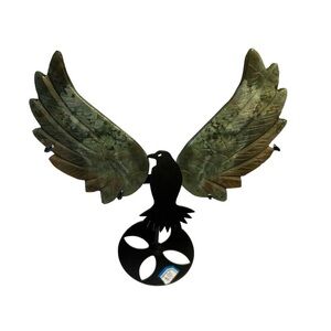 🔥FLASH SALE 🔥 
Moss Agate Raven & Stand was $60